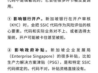 新版SSIC已生效｜2个经营范围代码背后的底层逻辑